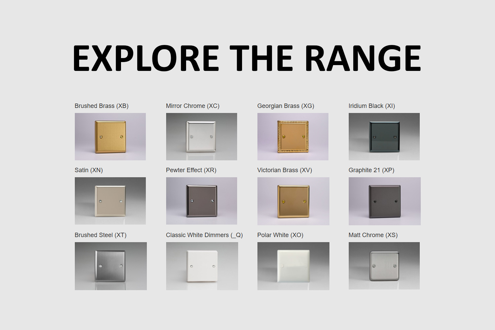 Varilight Online Catalogue